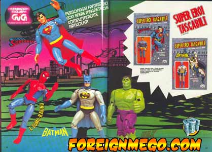 MOC GIG Mego Magnetic figures