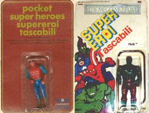 Harbert carried the pocket superheroes line